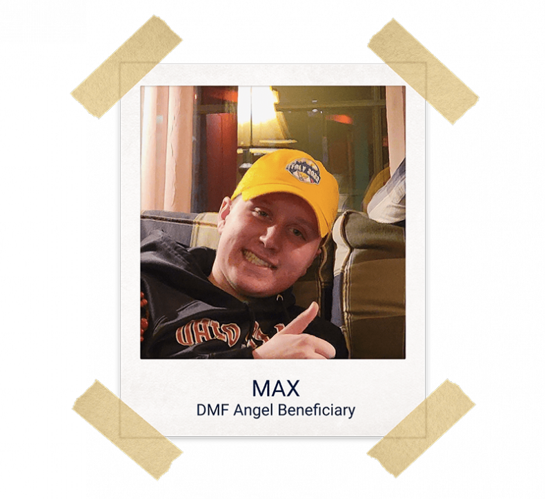 Max, DMF Angel Beneficiary