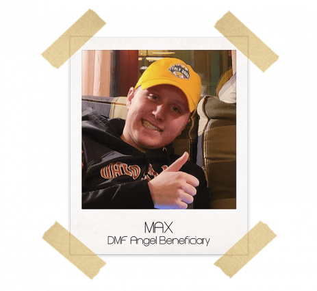 Max, DMF Angel Beneficiary