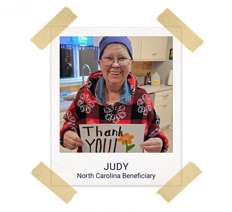 Judy, NC Beneficiary